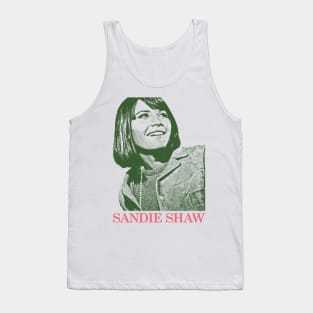 Sandie Shaw / 60s Retro Fan Art Tank Top